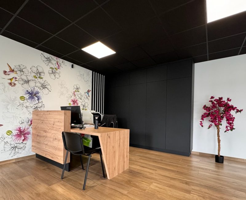 aménagement d'un bureau professionnel