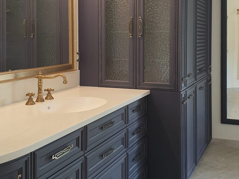 des meubles de salle de bain modernes