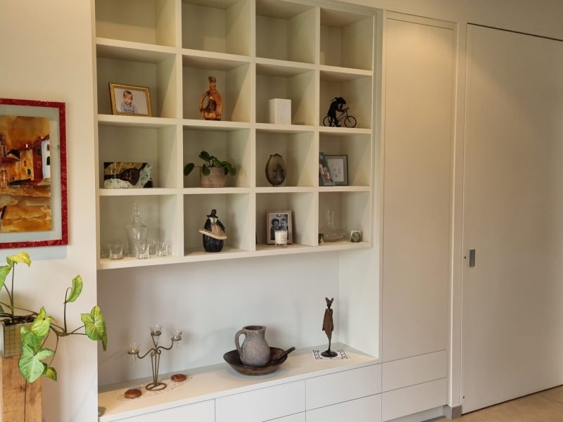 des placards et des rangements