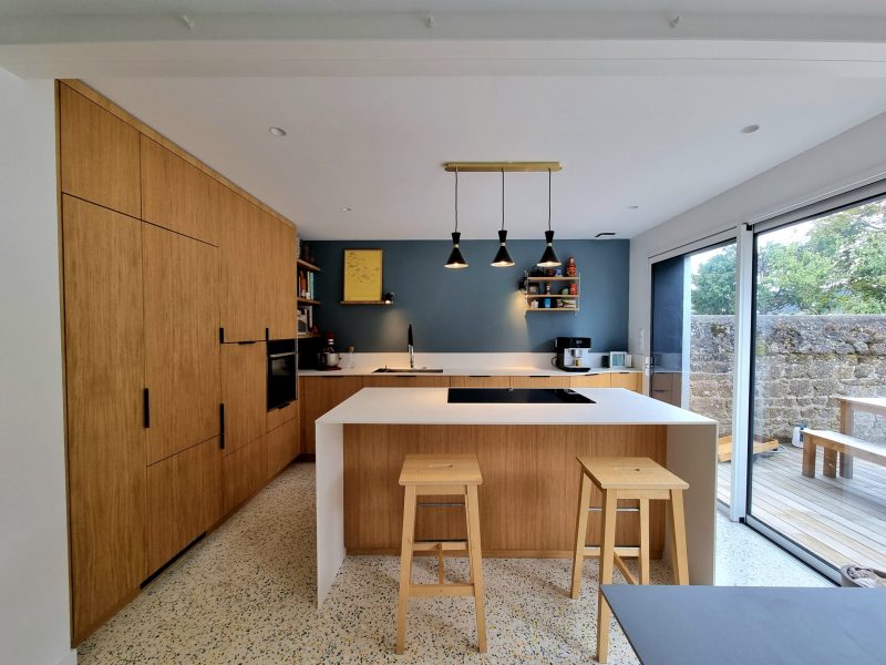 plan de travail compact pour gagner de la place