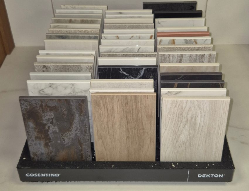 plan de travail dekton caisse echantillons